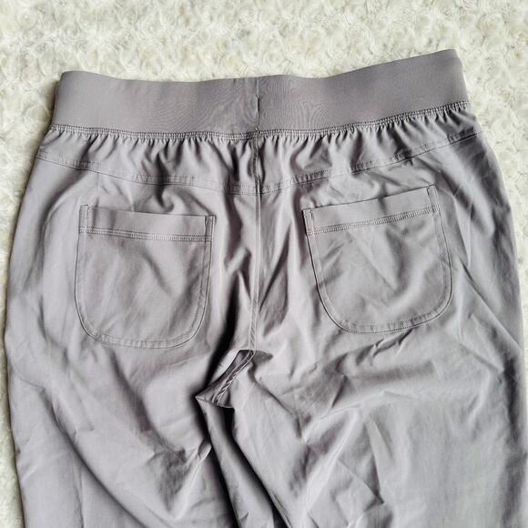 CRZ YOGA Womens Stone Chrome Pewter Breathable Travel Lounge Fitness Joggers S - Picture 7 of 9